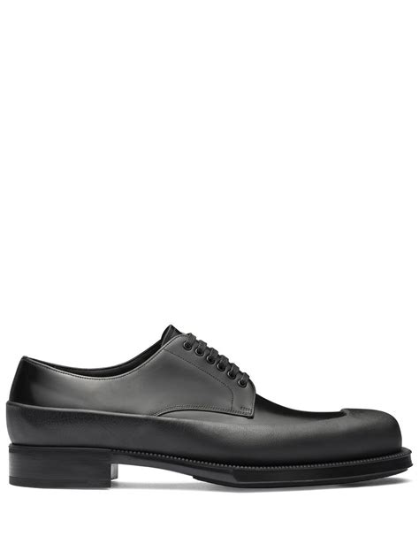 prada cap toe derby women's|Prada shoes for women.